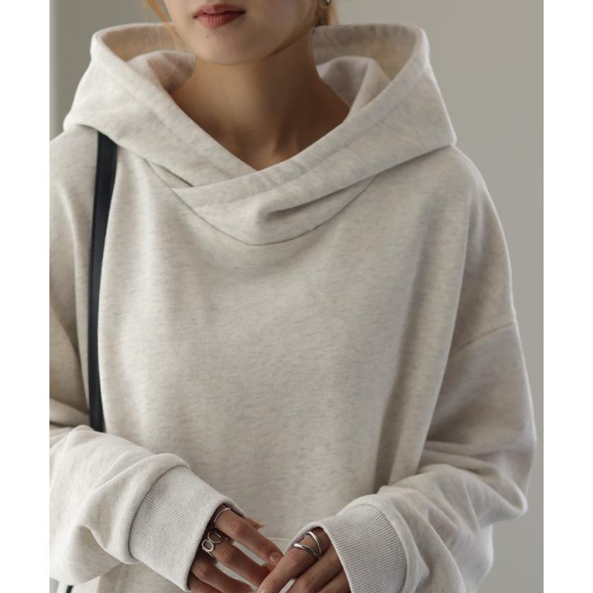 パーカー レディース  トップス 長袖 プルオーバー トレーナー スウェット 綿 コーデ | HUG.U | 16
