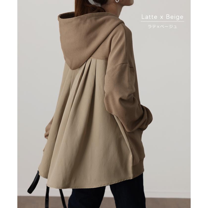 パーカー レディース  トップス 長袖 プルオーバー トレーナー スウェット 綿 コーデ | HUG.U | 24