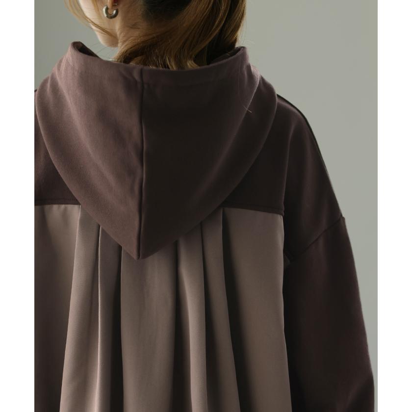 パーカー レディース  トップス 長袖 プルオーバー トレーナー スウェット 綿 コーデ | HUG.U | 09