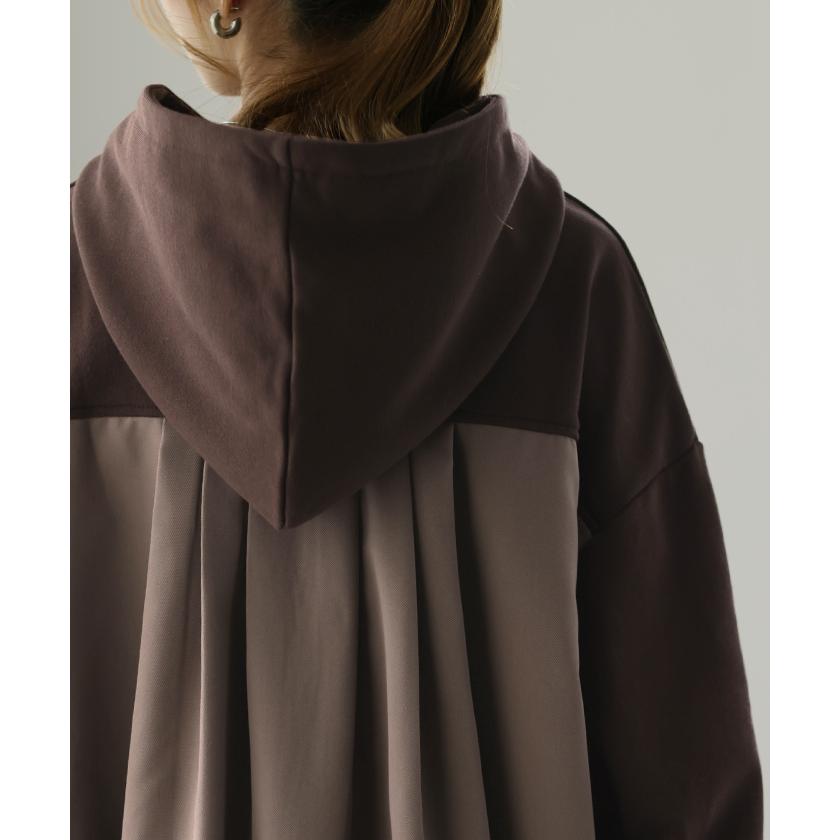 パーカー レディース  トップス 長袖 プルオーバー トレーナー スウェット 綿 コーデ | HUG.U | 09