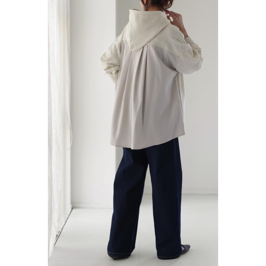 パーカー レディース  トップス 長袖 プルオーバー トレーナー スウェット 綿 コーデ | HUG.U | 13