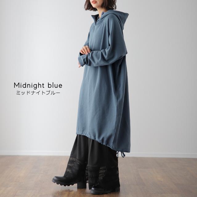 HUG.U パーカーワンピース レディース ロングワンピース