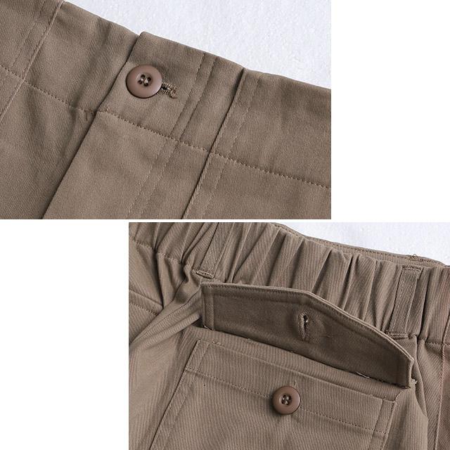 パンツ レディース  ボトムス ベイカーパンツ チノパン ワイドパンツ ワークパンツ | HUG.U | 21