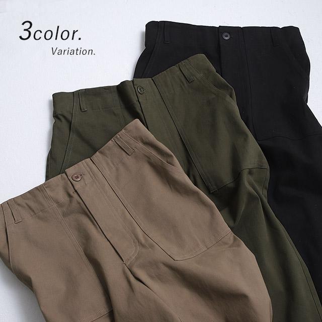 パンツ レディース  ボトムス ベイカーパンツ チノパン ワイドパンツ ワークパンツ | HUG.U | 11