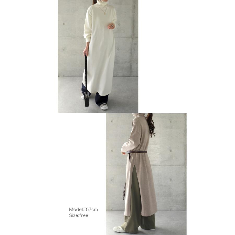 ニットワンピース レディース ワンピース ニット タートルネック ニットワンピ | HUG.U | 10