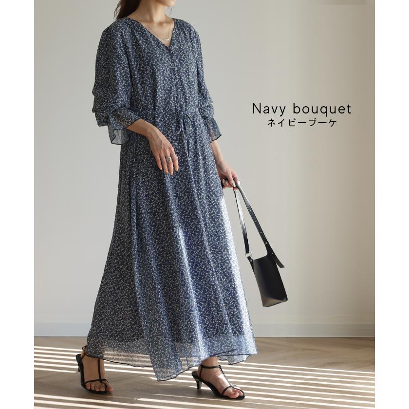 HUG.U ワンピース ロング ワンピ シフォンワンピース ロング HUG.U ワンピース ロング ワンピ シフォンワンピース ロング
