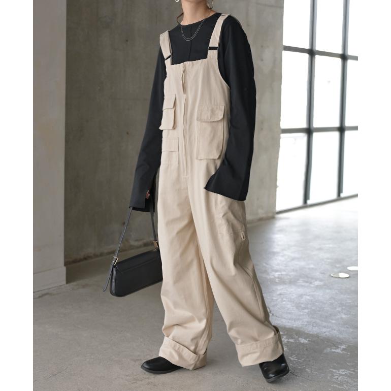 オールインワン レディース  サロペット 大きいサイズ オーバーオール | HUG.U | 24