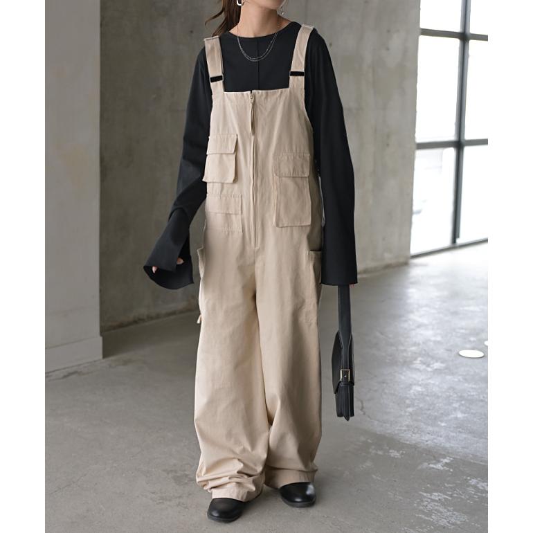 オールインワン レディース  サロペット 大きいサイズ オーバーオール | HUG.U | 09