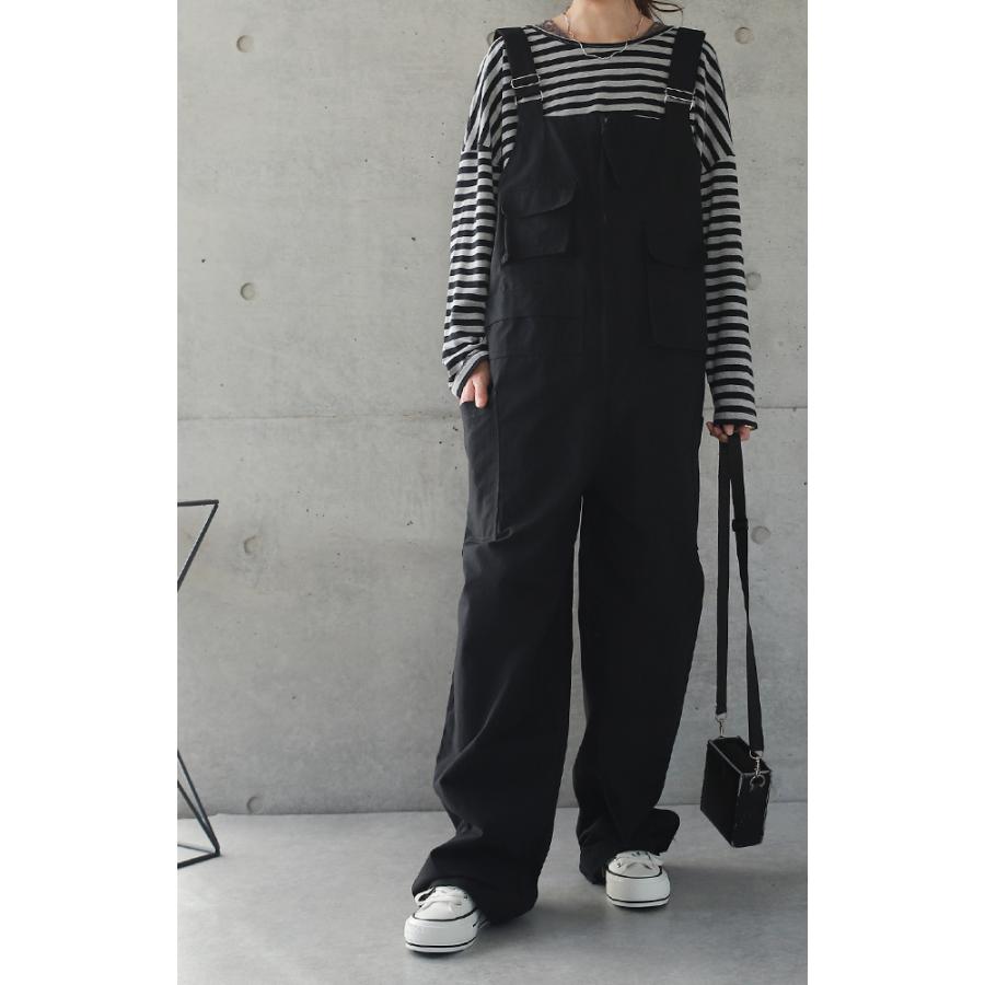 HUG.U オールインワン レディース サロペット 大きいサイズ