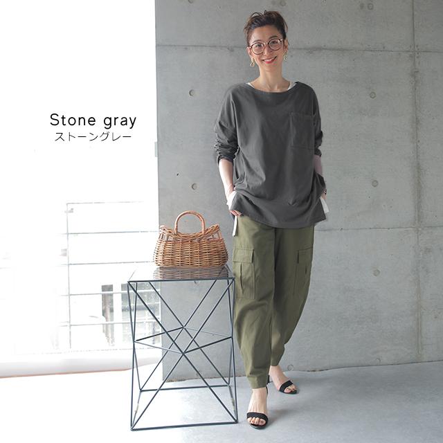 HUG.U（ハグユー） トップス レディース カットソー 長袖 ロンT 無地