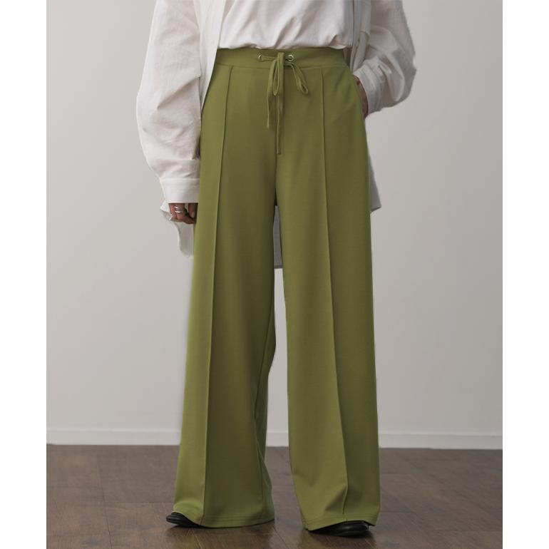 パンツ レディース ボトムス ワイドパンツ イージーパンツ ワイドパンツルック | HUG.U | 12