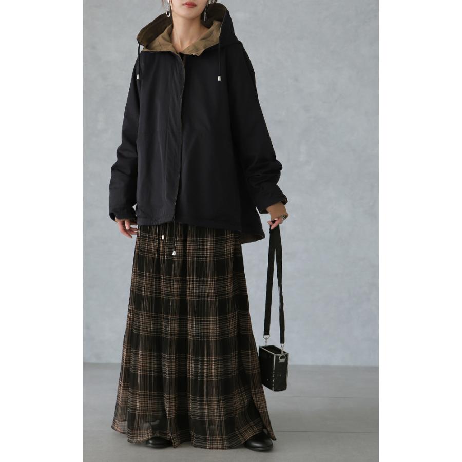 マウンテンパーカー レディース 送料無料 アウター リバーシブル パーカー ジャケット | HUG.U | 14