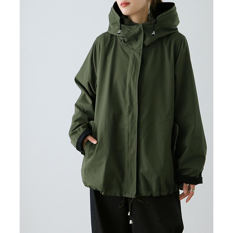 マウンテンパーカー レディース 送料無料 アウター リバーシブル パーカー ジャケット | HUG.U | 16