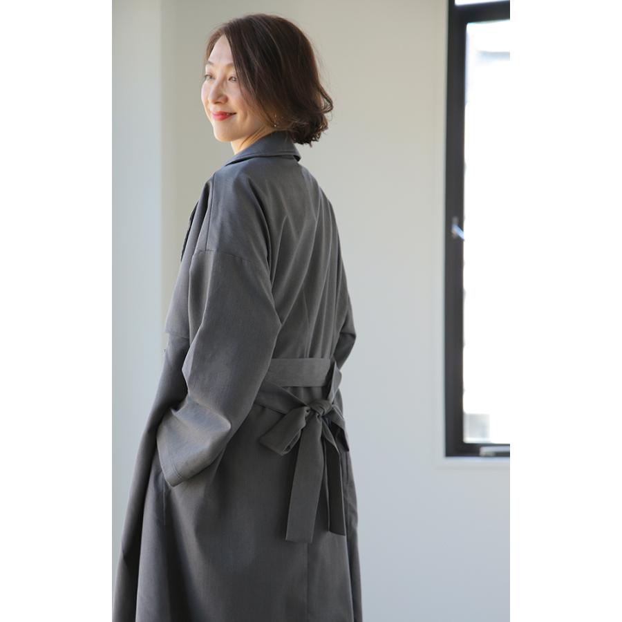 【定価10万円】BlancYM グレー ロングコート グレーカラーのロングコート 着丈125cm 【 通販 | 販売 | ロング