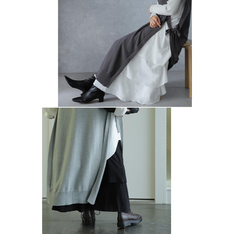 ワンピース ロング レディース ロングワンピース ぺチワンピ ロングワンピ ペチコート ティアード | HUG.U | 13