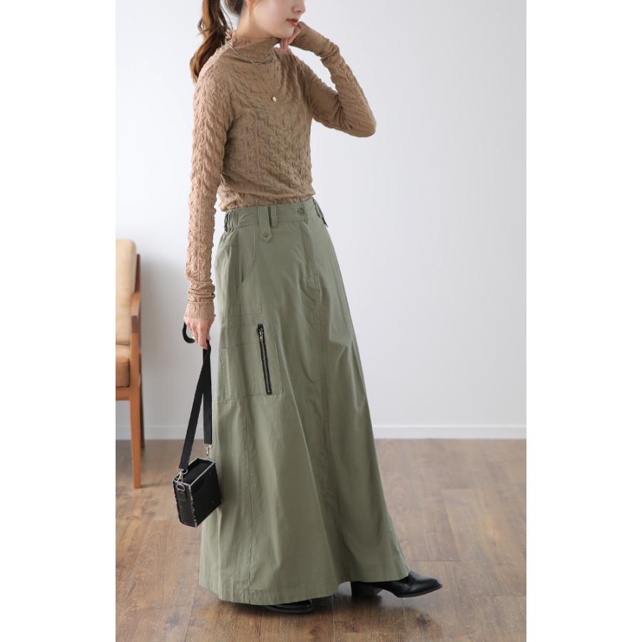 トップス レディース レース レイヤード 重ね着 インナー シアー 透け ブラウス | HUG.U | 17