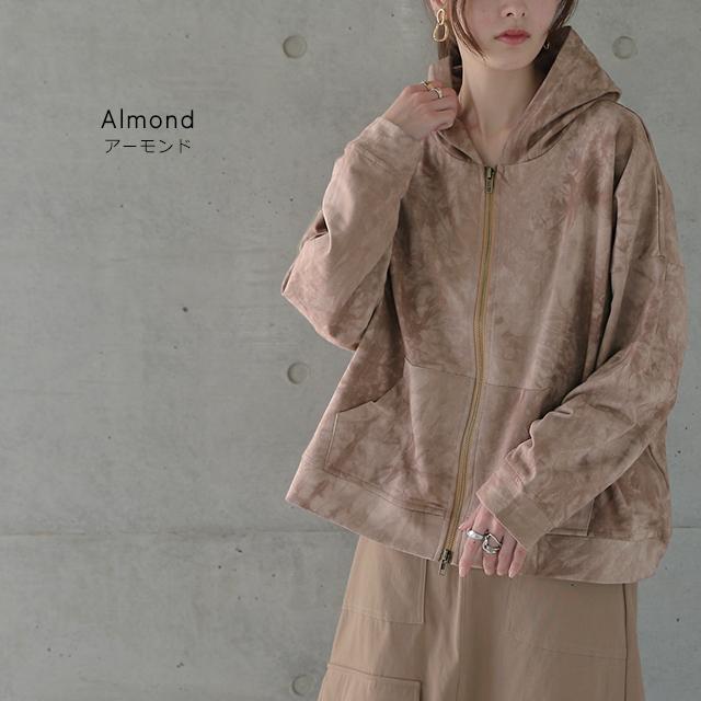 パーカー レディース フーディー ジップアップ 羽織 アウター ライトアウター トップス ダブルジップ スウェット 長袖 大きいサイズ | HUG.U | 14