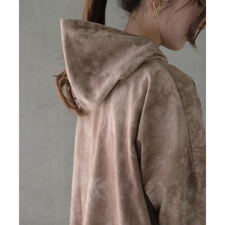 パーカー レディース フーディー ジップアップ 羽織 アウター ライトアウター トップス ダブルジップ スウェット 長袖 大きいサイズ | HUG.U | 23