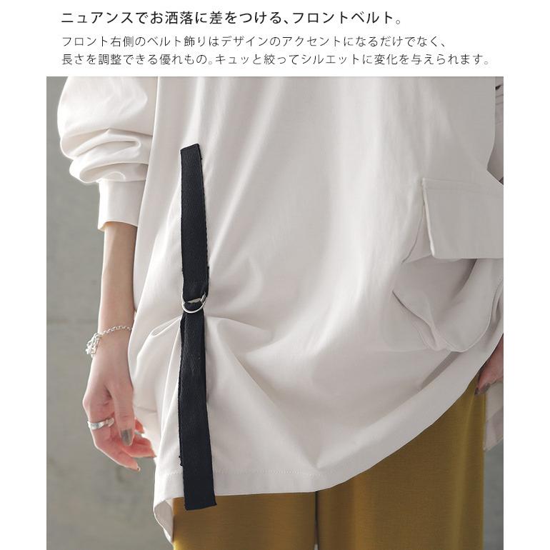 マウンテンパーカー レディース トップス ミリタリー アウター アウトドア ハーフジップ ビッグシルエット プルオーバー | HUG.U | 06