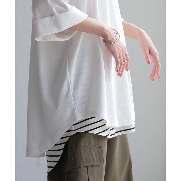 レイヤード 付け裾 腹巻き 体型カバー 大きいサイズ レディース 腹巻 インナー | HUG.U | 22