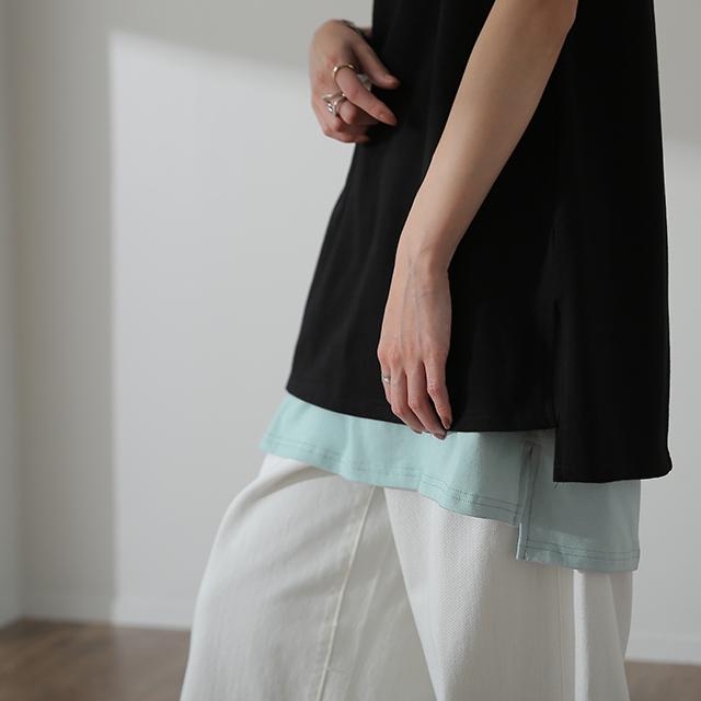 レイヤード 付け裾 腹巻き 体型カバー 大きいサイズ レディース 腹巻 インナー | HUG.U | 19