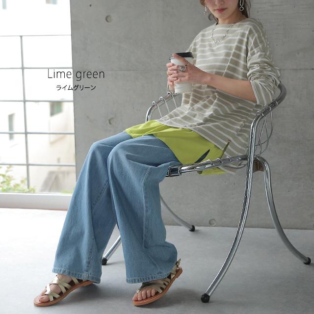 キャミソール インナー 重ね着 レイヤード スリット レイヤードキャミソール レディース | HUG.U | 29