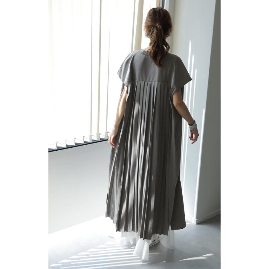 ワンピース レディース ロング シャツワンピース ロングワンピース 黒 半袖 | HUG.U | 21