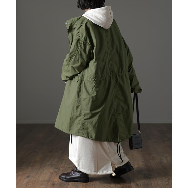 アウター レディース モッズコート 送料無料 キルティング 中綿 コート ミリタリー ライナー 3way OUTER2410 | HUG.U | 13