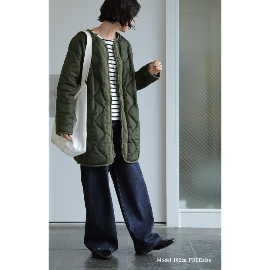 アウター レディース モッズコート 送料無料 キルティング 中綿 コート ミリタリー ライナー 3way OUTER2410 | HUG.U | 16