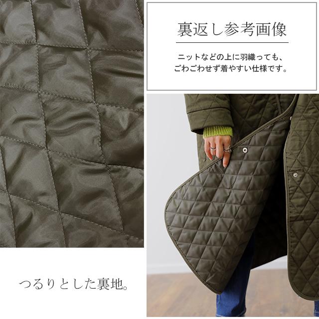 美品　ラリアムー　コート　ロング　モッズコート　キルティング　ベージュ　38 セール 半額以下】ラベンハム コート レディース フード付き