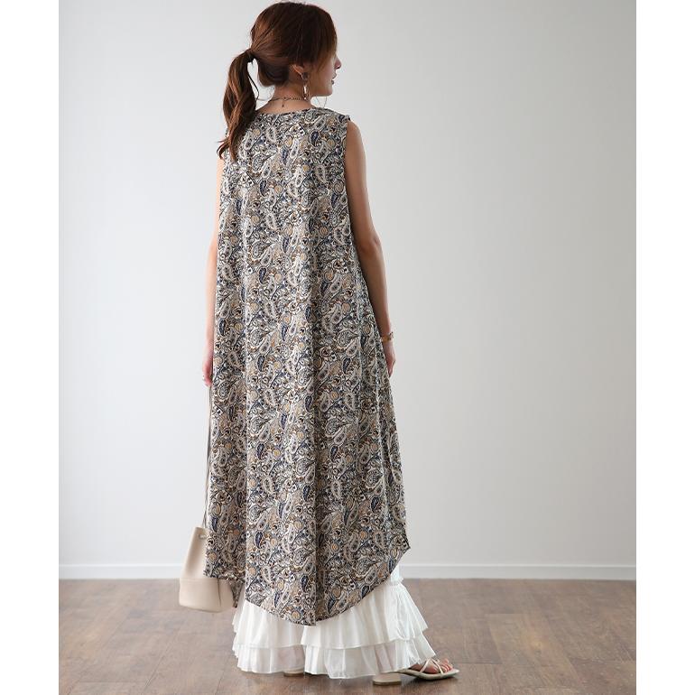 ペチパンツ ロング フリル コットン 綿 パンツ レディース 大きいサイズ レイヤード | HUG.U | 17