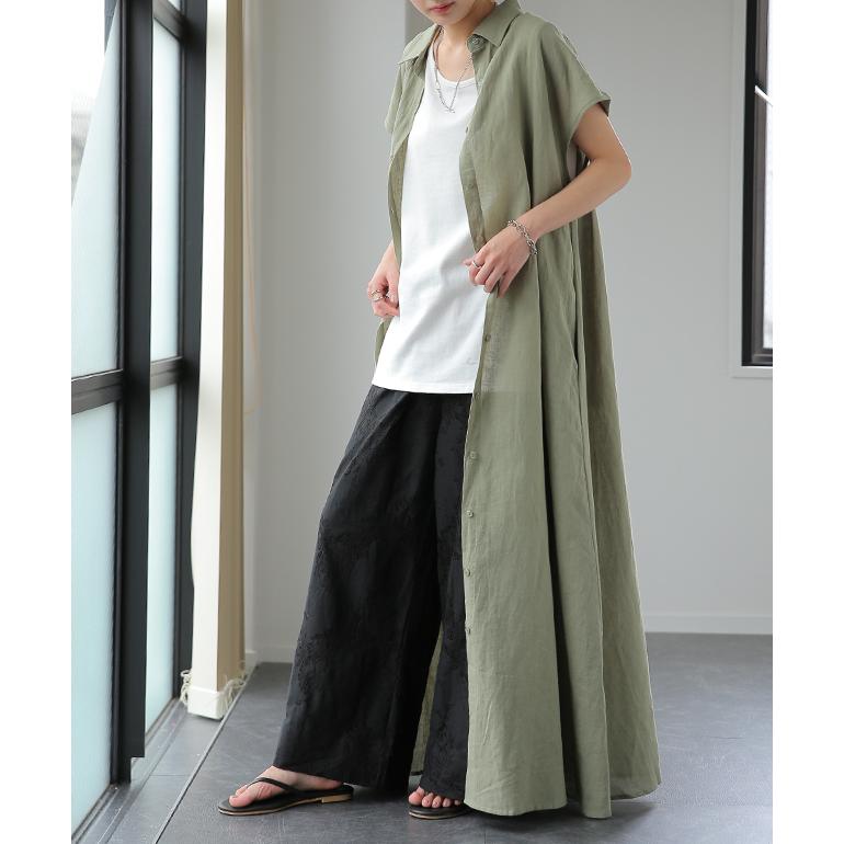 ワイドパンツ レディース レース パンツ ロング 暖か ボトムス 総レース ゴム ゆったり あったか | HUG.U | 20