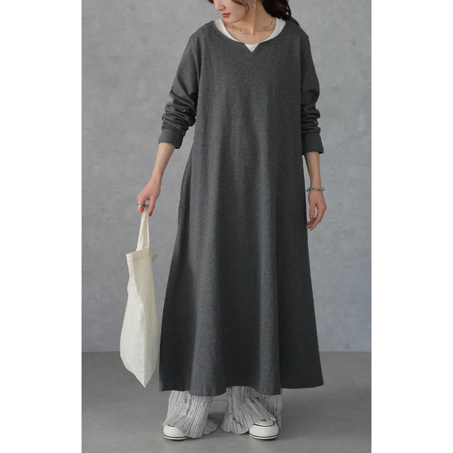 ワンピース ロングワンピース レディース ワンピ ルームウエア 体型カバー | HUG.U | 20