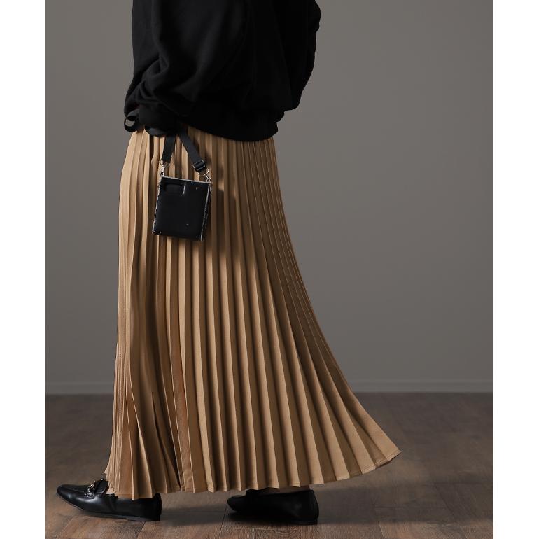 SALE ロングスカート プリーツ スカート レディース ボトムス ロング 大きいサイズ | HUG.U | 17