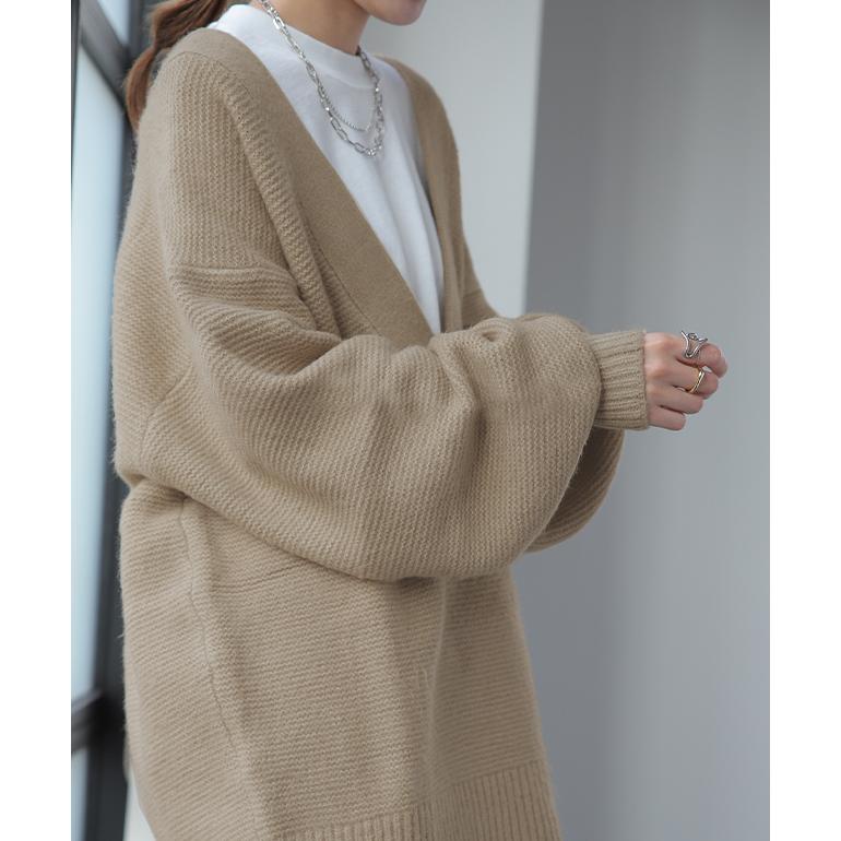 ニット レイヤード レディース トップス セーター Vネック 無地 きれいめ | HUG.U | 19