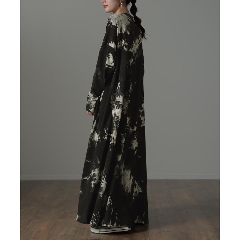 ワンピース レディース  ロングワンピース タイダイ柄 マキシワンピース | HUG.U | 10