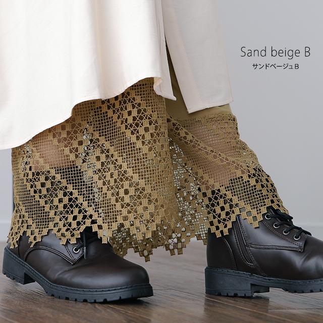 ペチパンツ 裏起毛 あったか ロング レディース パンツ ペチコート インナー レイヤード 秋 冬 | HUG.U | 28