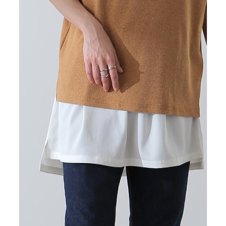 付け裾  レイヤード 腹巻き 体型カバー 大きいサイズ レディース 腹巻 インナー トップス ゴム | HUG.U | 06