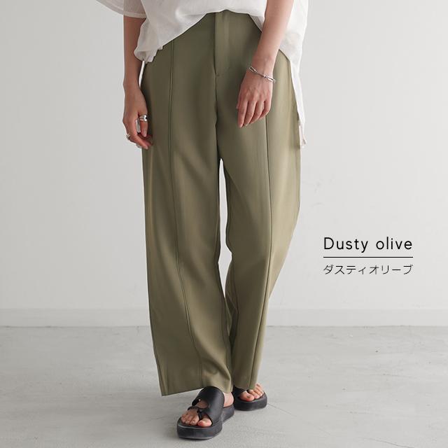HUG.U（ハグユー） パンツ レディース フレアパンツ 楽 きれいめ