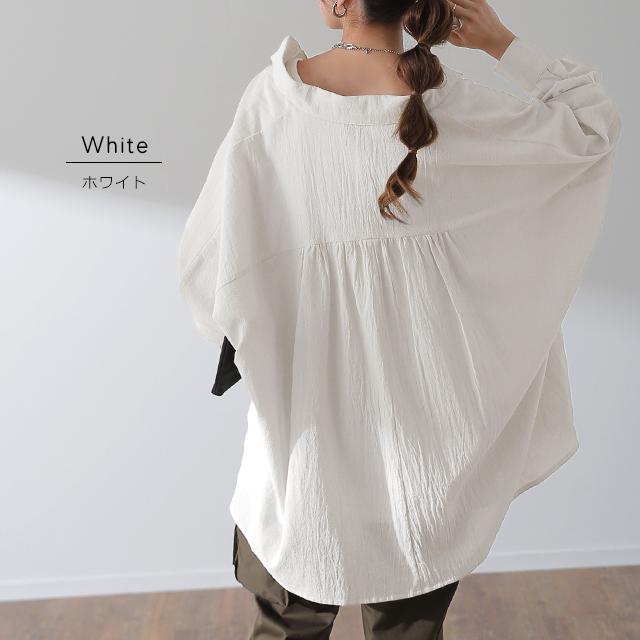 HUG.U（ハグユー） シャツ 綿100% レディース トップス オーバー