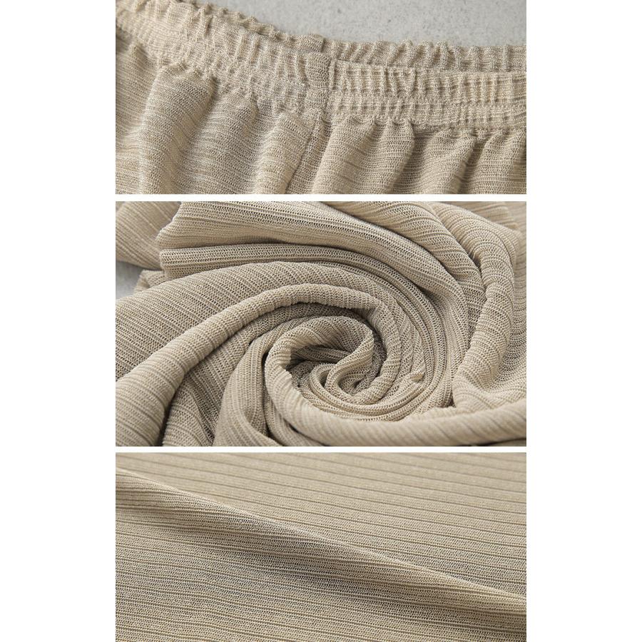 ペチコート パンツ トイレ 裾上げ 床につかない さらさら 透け防止 インナー ペチパンツ ゴム メッシュ レディース ボトムス | HUG.U | 18