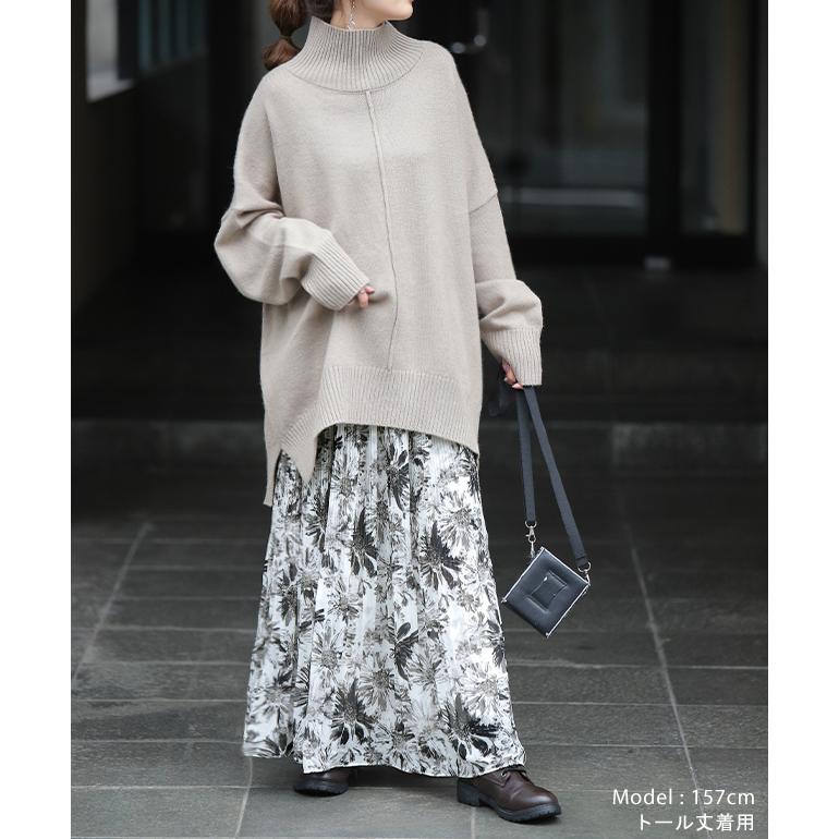 HUG.U（ハグユー） スカート ロング シフォン プリーツ レディ―ス