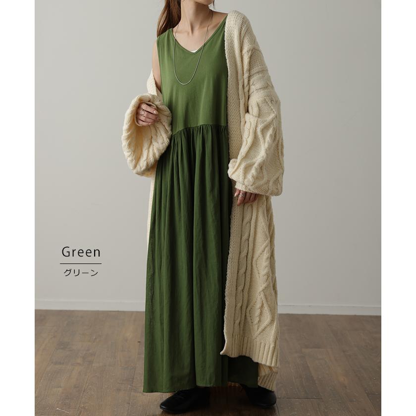 FOXEYワンピース専用ペチコート HUG.U ワンピース 綿100% ロング ペチコート ペチワンピ