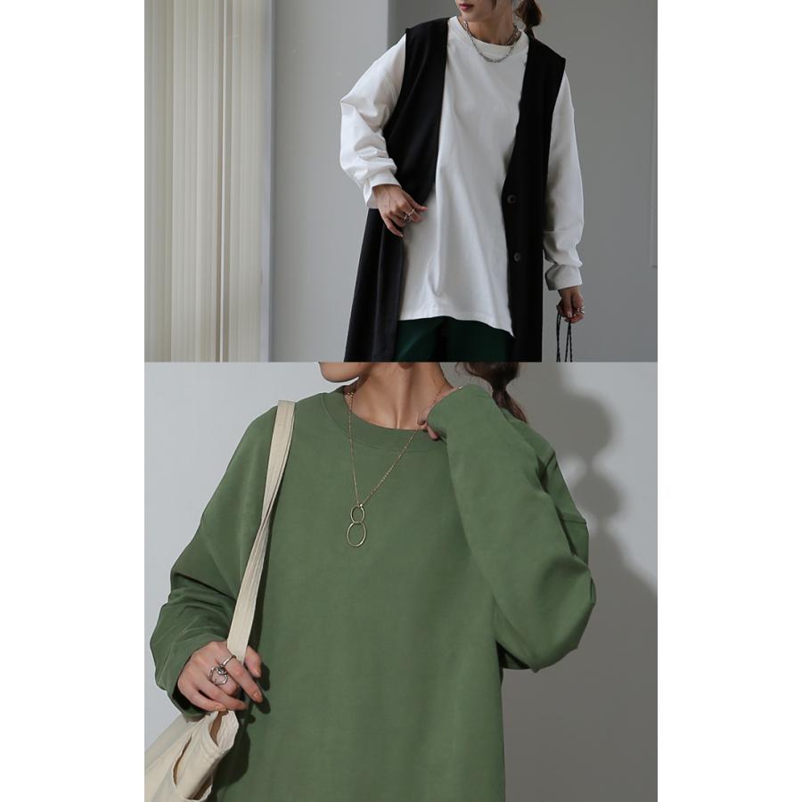 HUG.U（ハグユー） トップス レディース ロンT 綿100％ カットソー