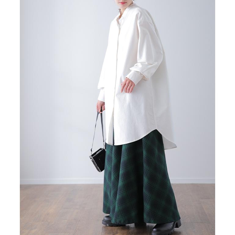 スカート レディース ロングスカート チェック Aラインスカート タータンチェック クリスマス | HUG.U | 18