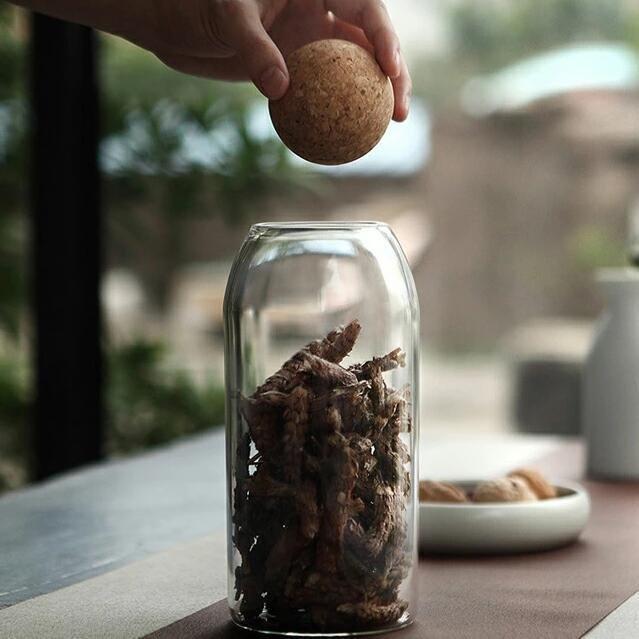 キャンペーンもお見逃しなく 3個セット コルクボール ガラス