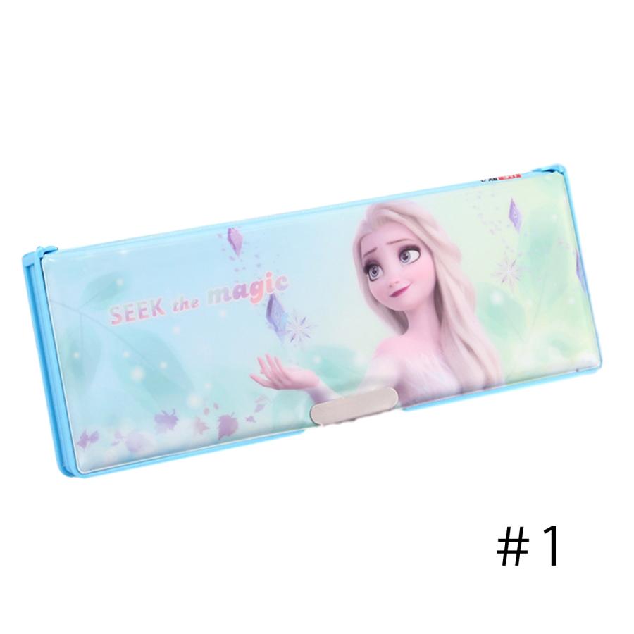 アナと雪の女王 文房具 鉛筆 筆箱 多機能 ペンケース 鉛筆削り付 両面