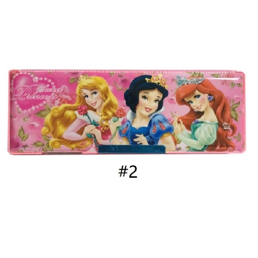 オーロラ姫 文房具 鉛筆 筆箱 ふでばこ ペンケース 鉛筆削り付 両面開