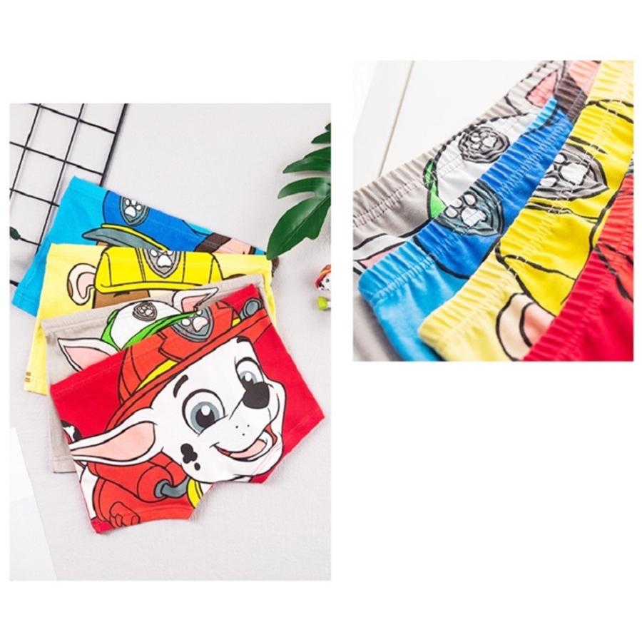 パウ パトロール PAW PATROL 男の子 ボーイズ パンツ 抗菌 防臭 4枚