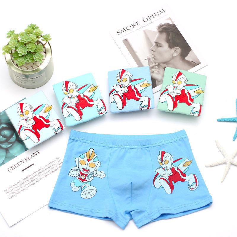 ウルトラマン 男の子 ボーイズ パンツ 4枚セット 子供 幼児 小学生